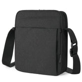 MAVHVAM Cross Body Bag Men Shoulder Bags Small Sling Bag with Adjustable Strap Water Repellent Messenger Bag Large Capacity Side Bag for Travel Hiking Walking Daily Use Black